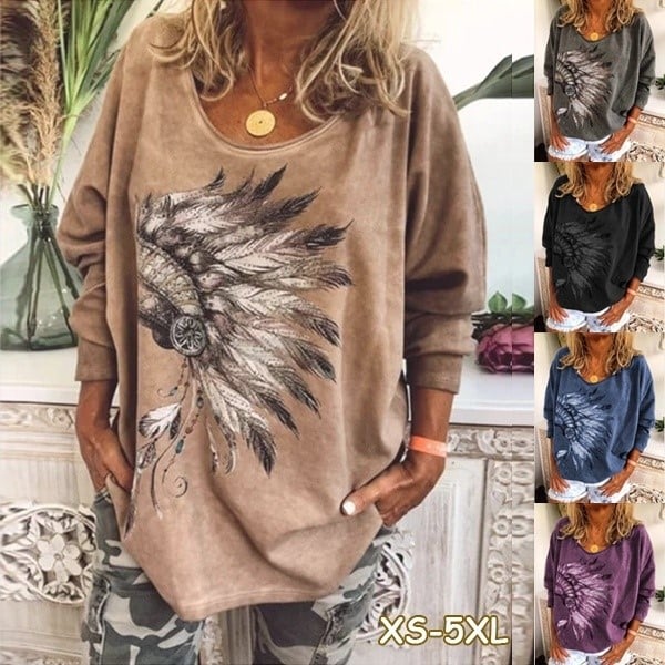 Close-up of Printed Feiling Long Sleeve Shirt