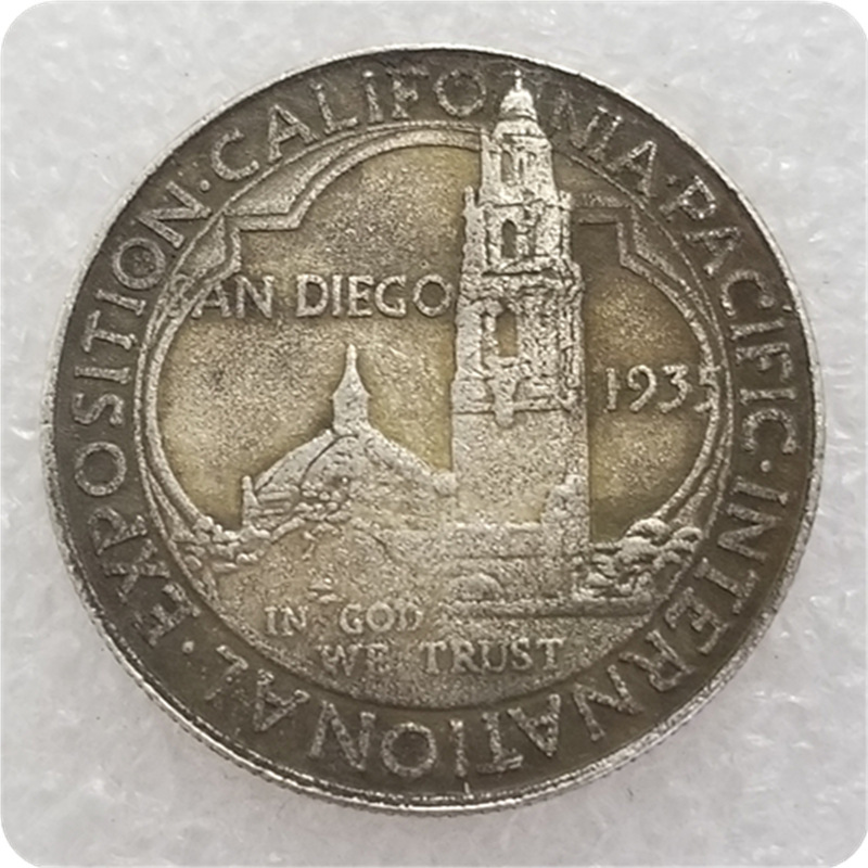Antique Crafts Silver Dollar Commemorative Coin Image 3