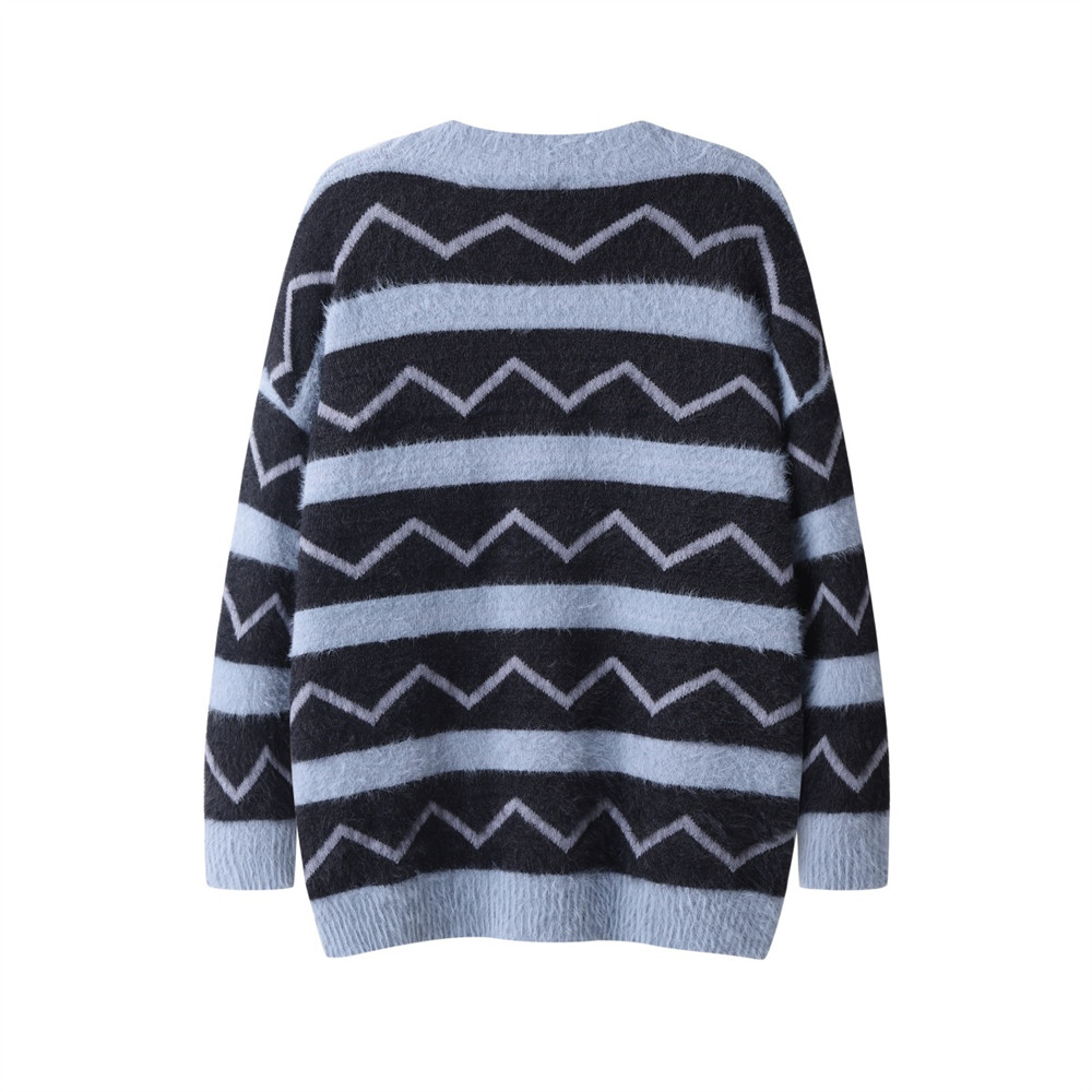 Loose Casual Sweater Coat - Versatile Wear