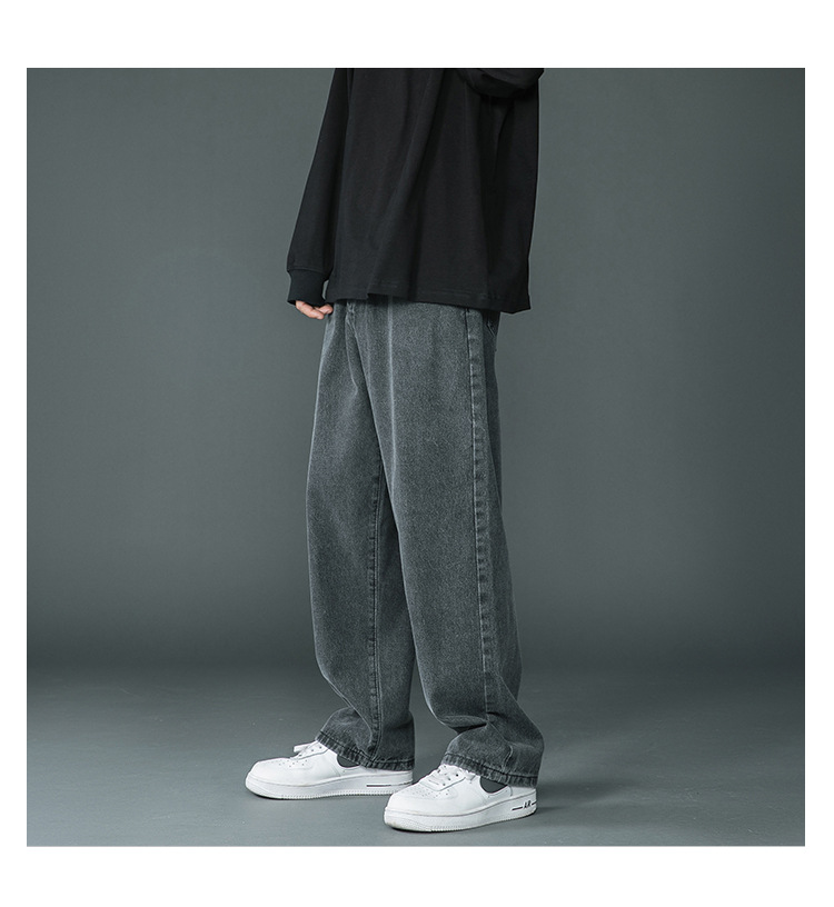Retro Washed Jeans Style 1