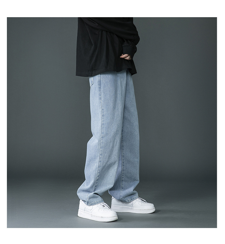 Retro Washed Jeans Style 9