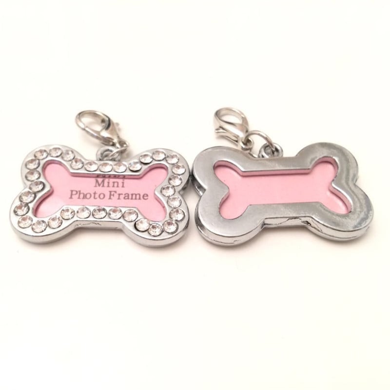 Dog Pendant with Metal Diamond - Image 5