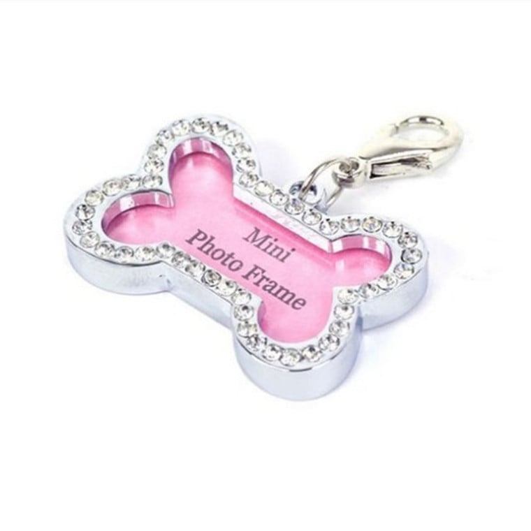 Dog Pendant with Metal Diamond - Image 4