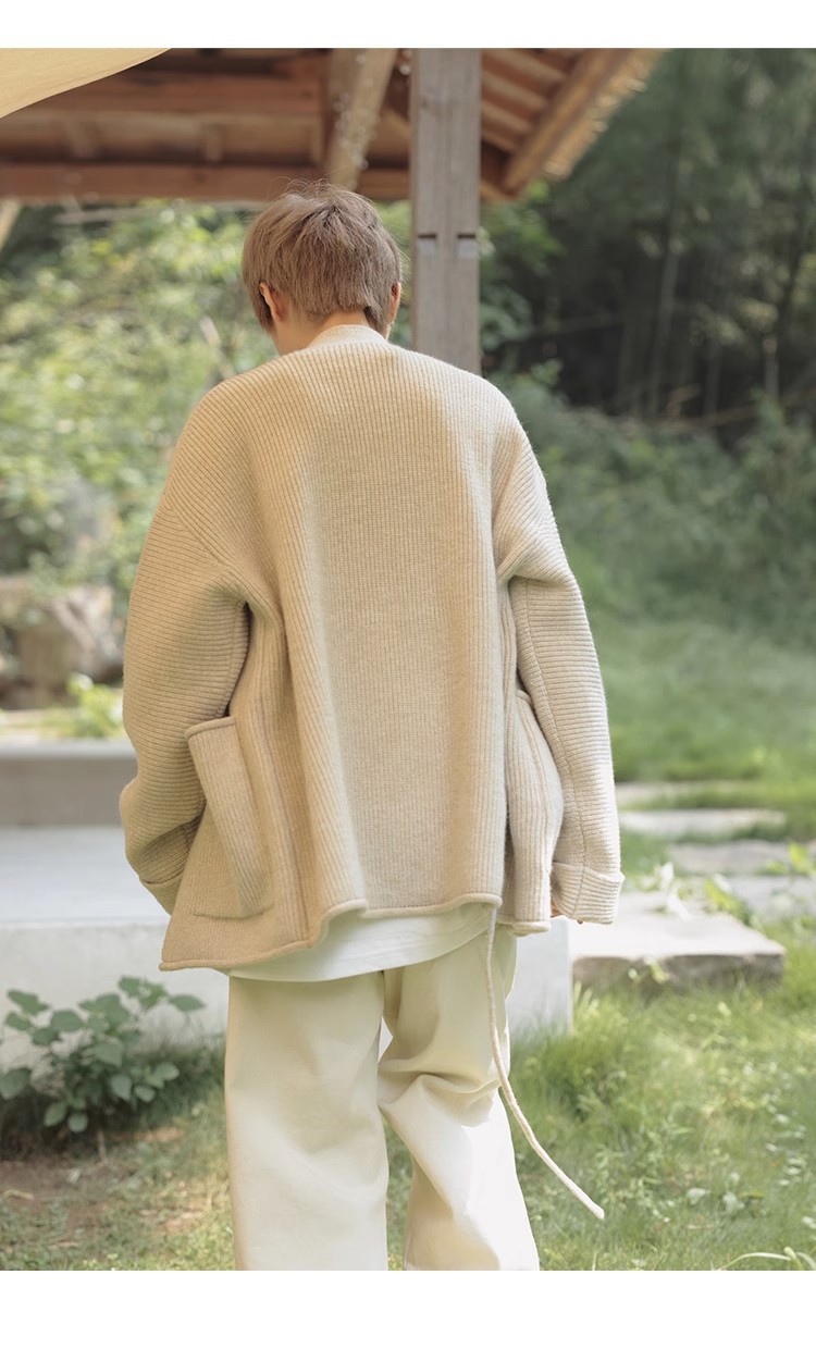 Fashionable Sweater Coat