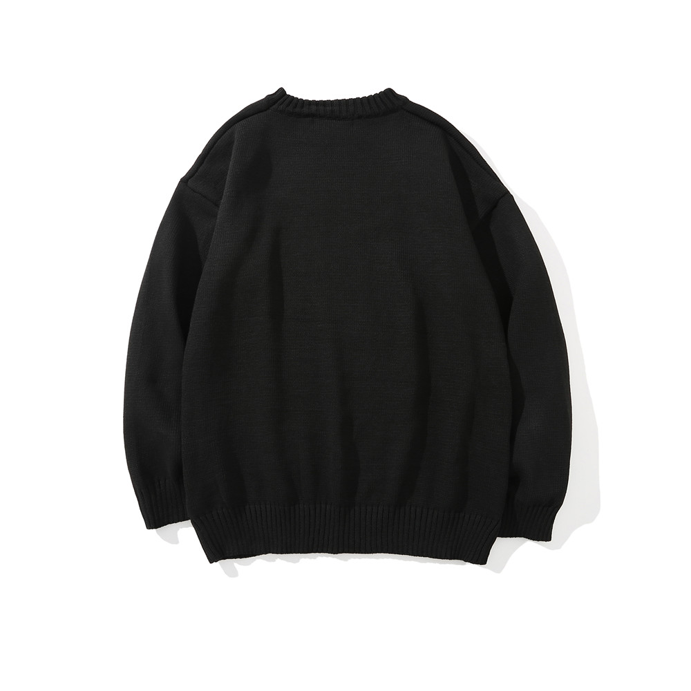 Dark Statue Printed Sweater 12