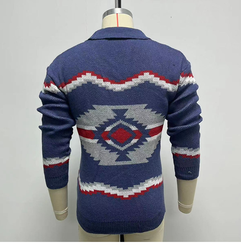 Men's Jacquard Sweater Image 3