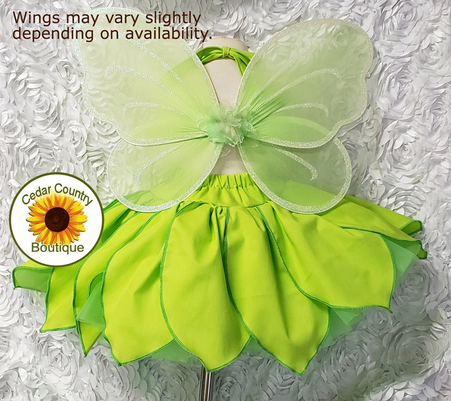 Green Elf Dress Side View