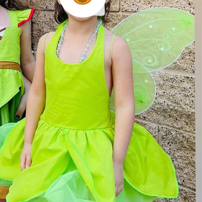Green Elf Dress Group View