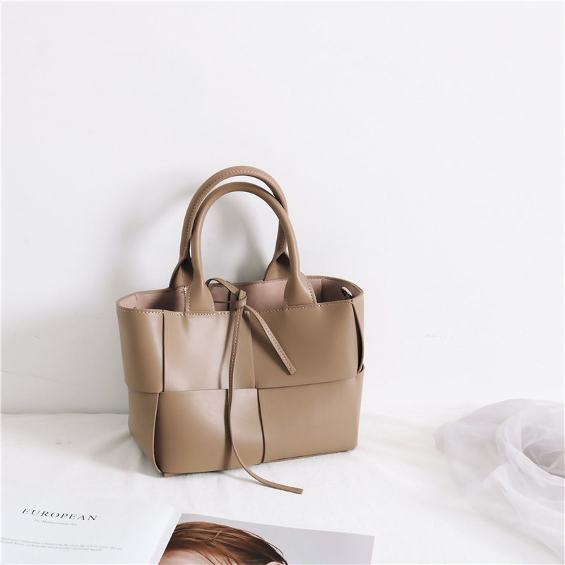 Woven Handbag Front View