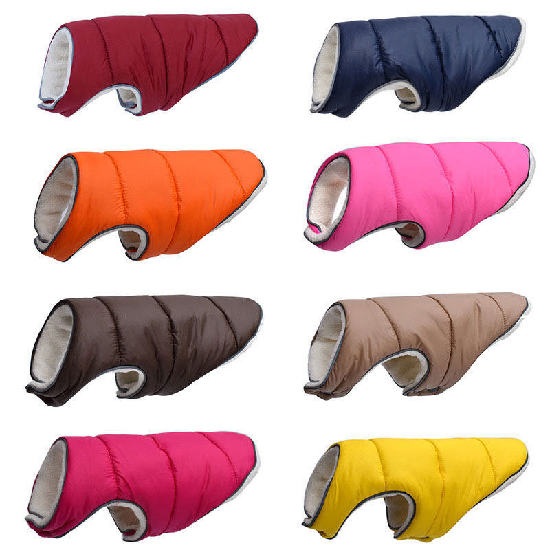 Golden Retriever Samoyed Reflective Cotton Vest Image 5