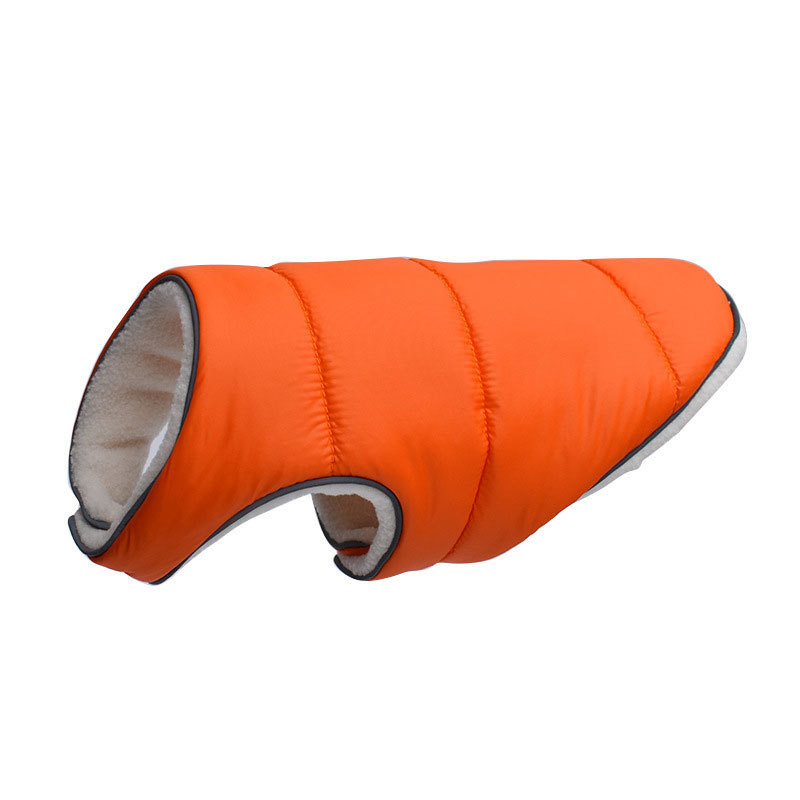 Golden Retriever Samoyed Reflective Cotton Vest Image 6