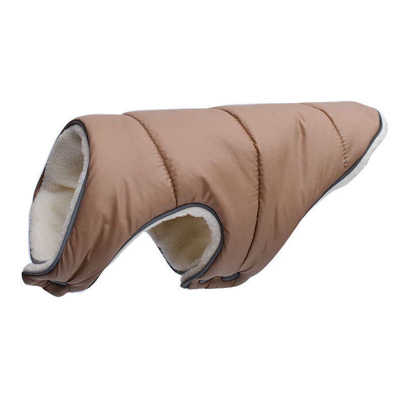 Golden Retriever Samoyed Reflective Cotton Vest Image 2