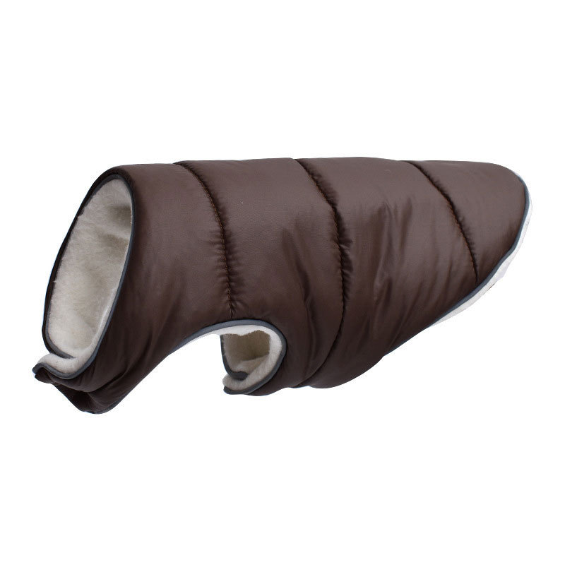 Golden Retriever Samoyed Reflective Cotton Vest Image 3