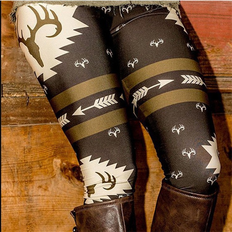 Women's Fashion Personalized Christmas Leggings - Image 5