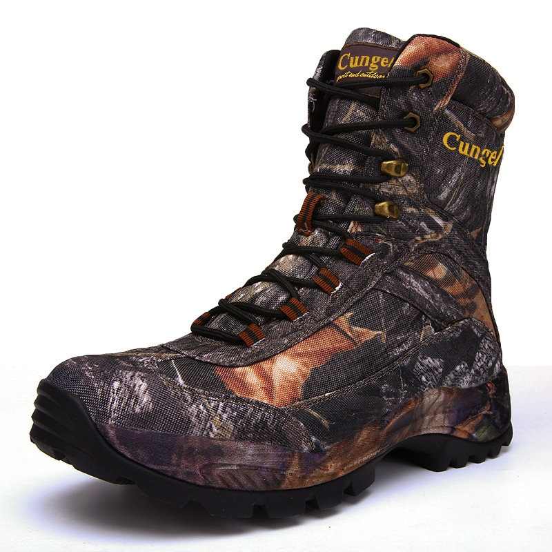 Men's Outdoor Boots - Multiple Colors - Camouflage Tactical Footwear Options