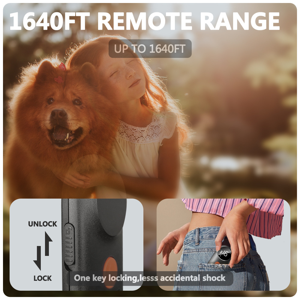 Color Screen Bark Stopper Dog Trainer 7