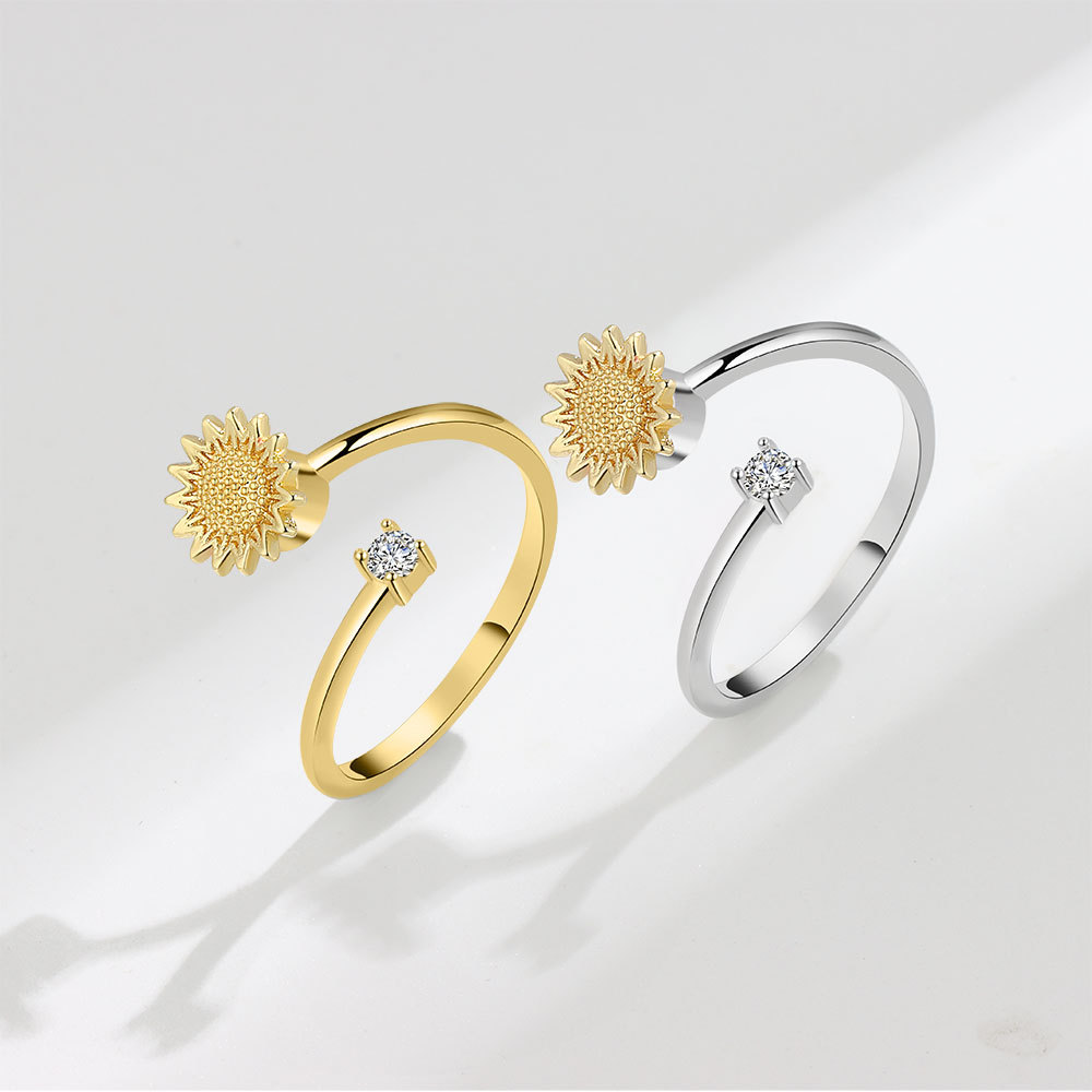 SUNFLOWER Spinning Ring Image 4