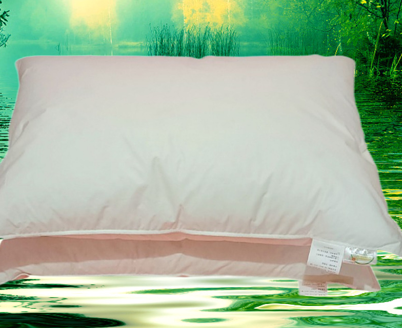 White Goose Feather Cushion Structural Loft View