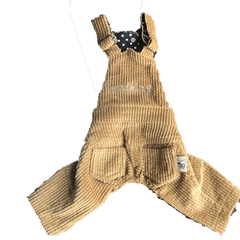 Pet Overalls Yellow