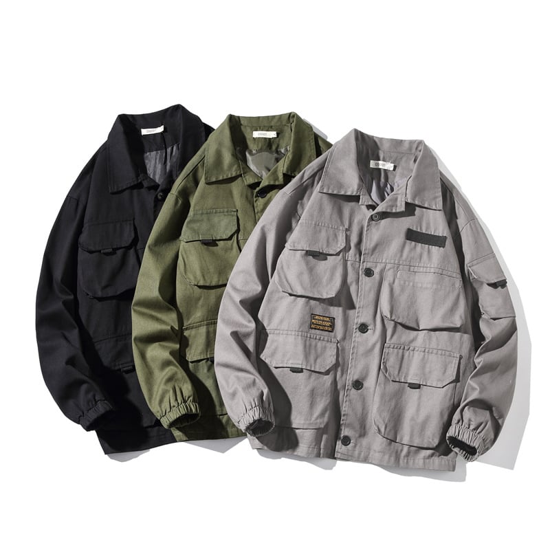 Men's Multi-Pocket Tooling Jacket Image 3
