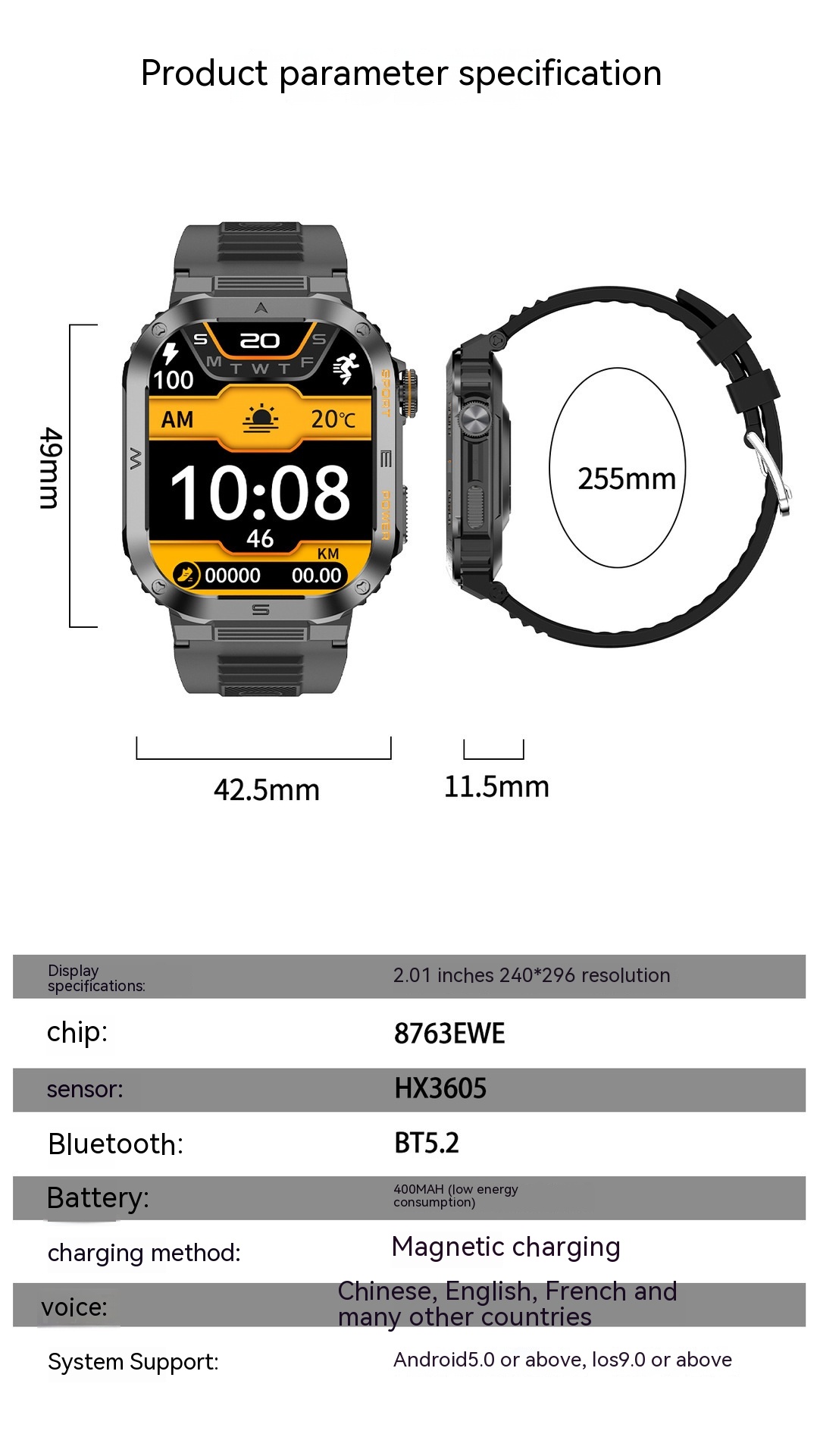 MT39 Smart Watch Image 1