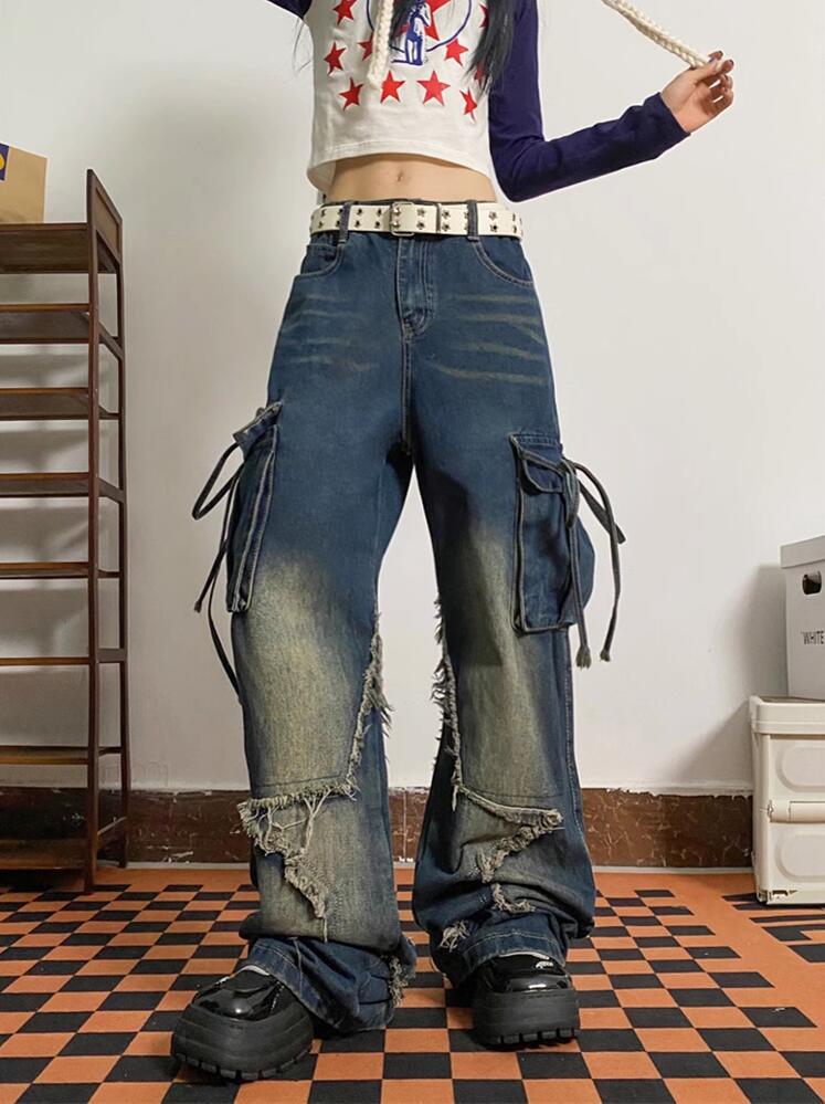 Worn Jeans Image 6