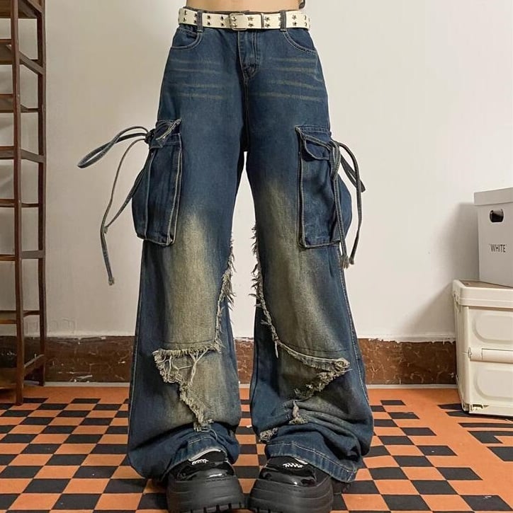 Worn Jeans Image 3