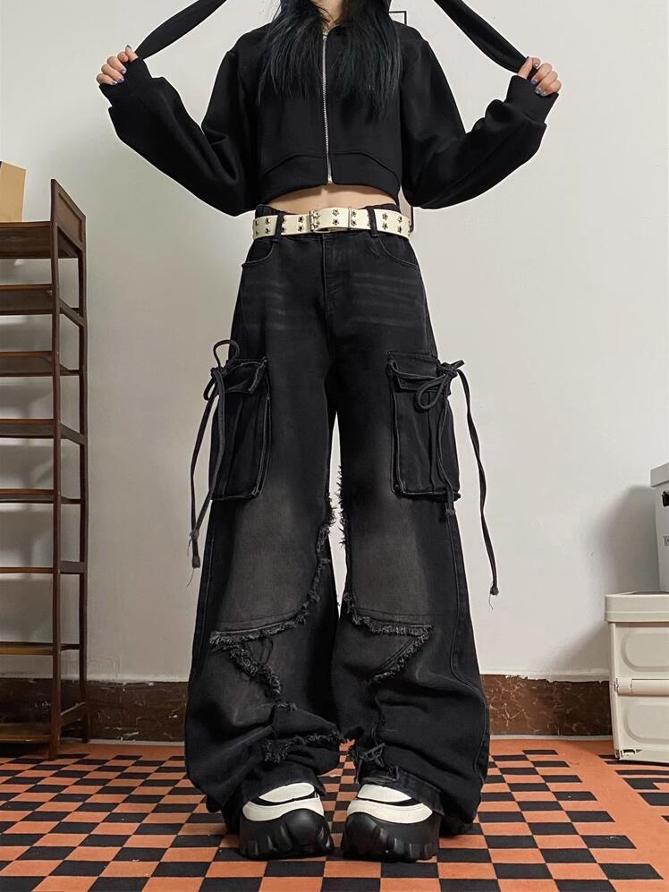 Worn Jeans Image 4