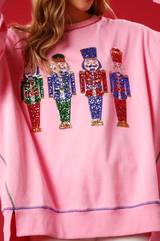 Christmas Sweet Sequins Top - Image 6