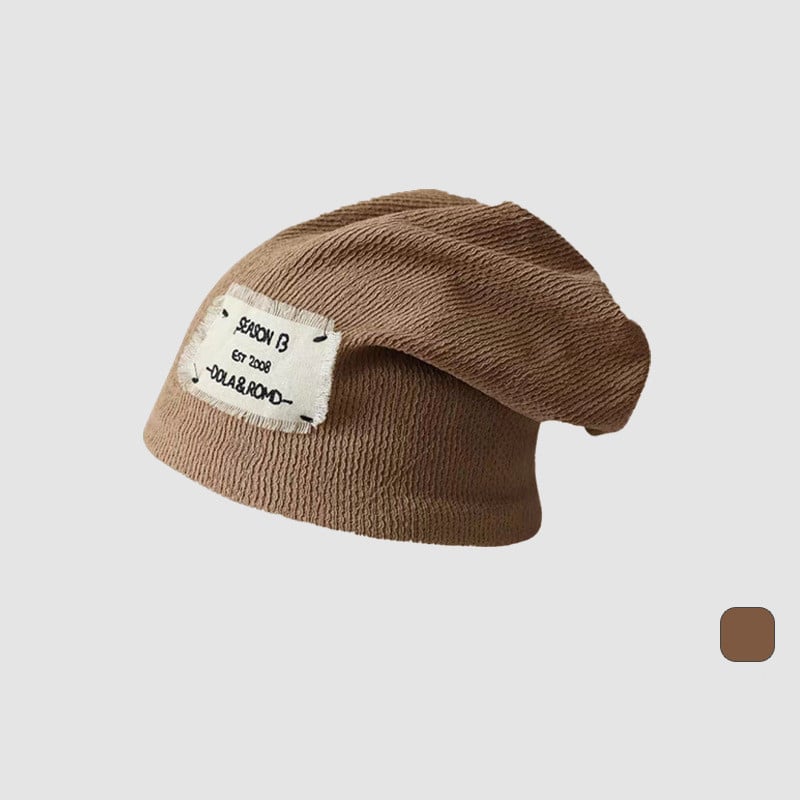 Knitted Wool Baotou Hat Image 5