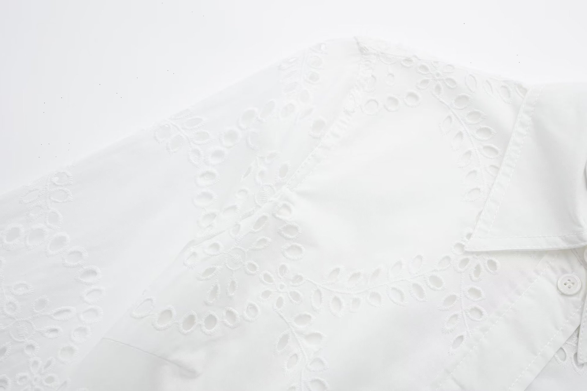 White Shirt Skirt Back View
