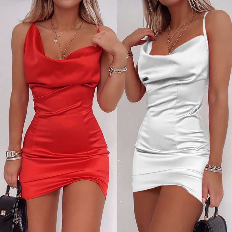 Women's Fashion Hip Suspender Dress Collection