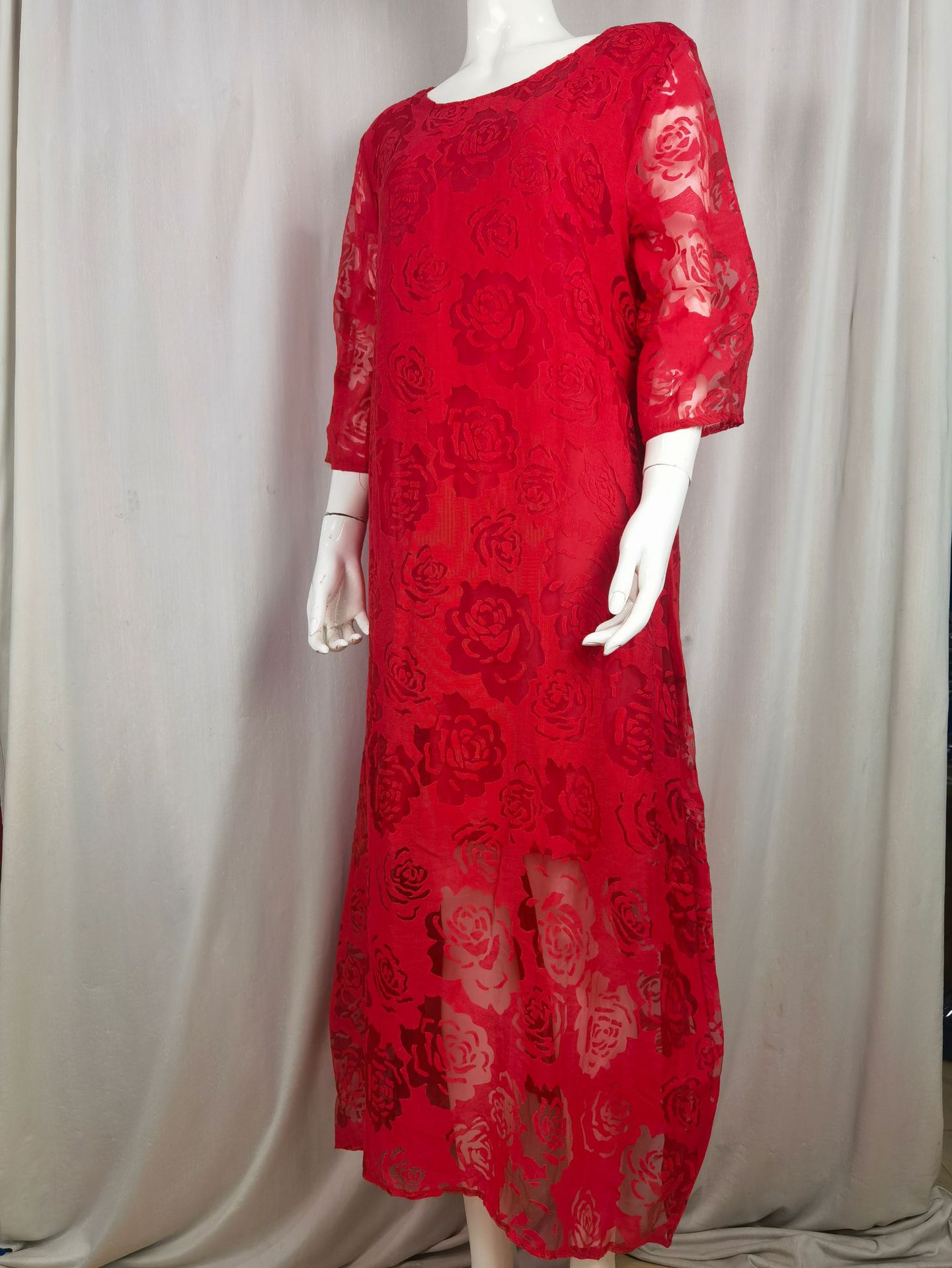 Long Dress Lace Casual for Women Image 6