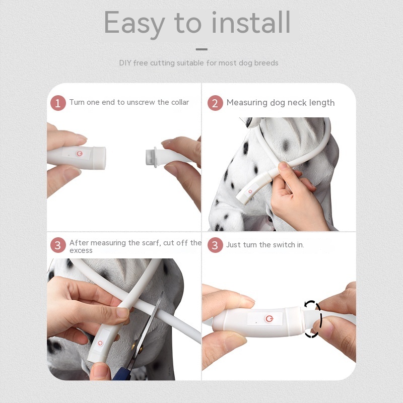 Fashion Led Pet Collar LED feature