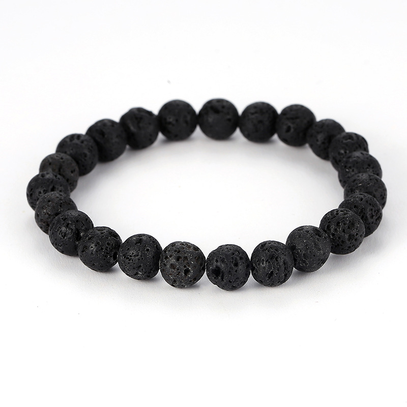 Black Lava Volcanic Rock Bracelet 3