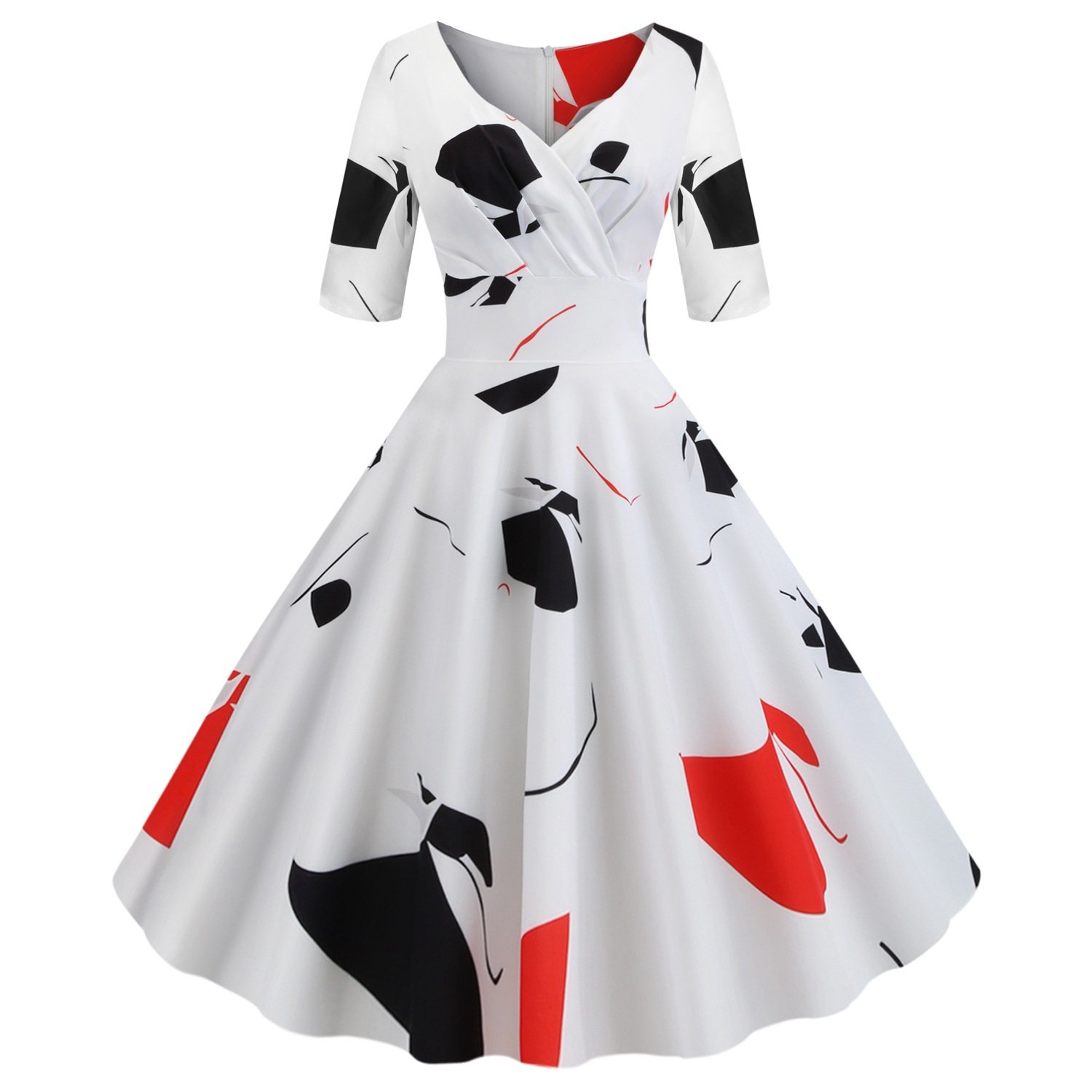 Hepburn Style Vintage Dress