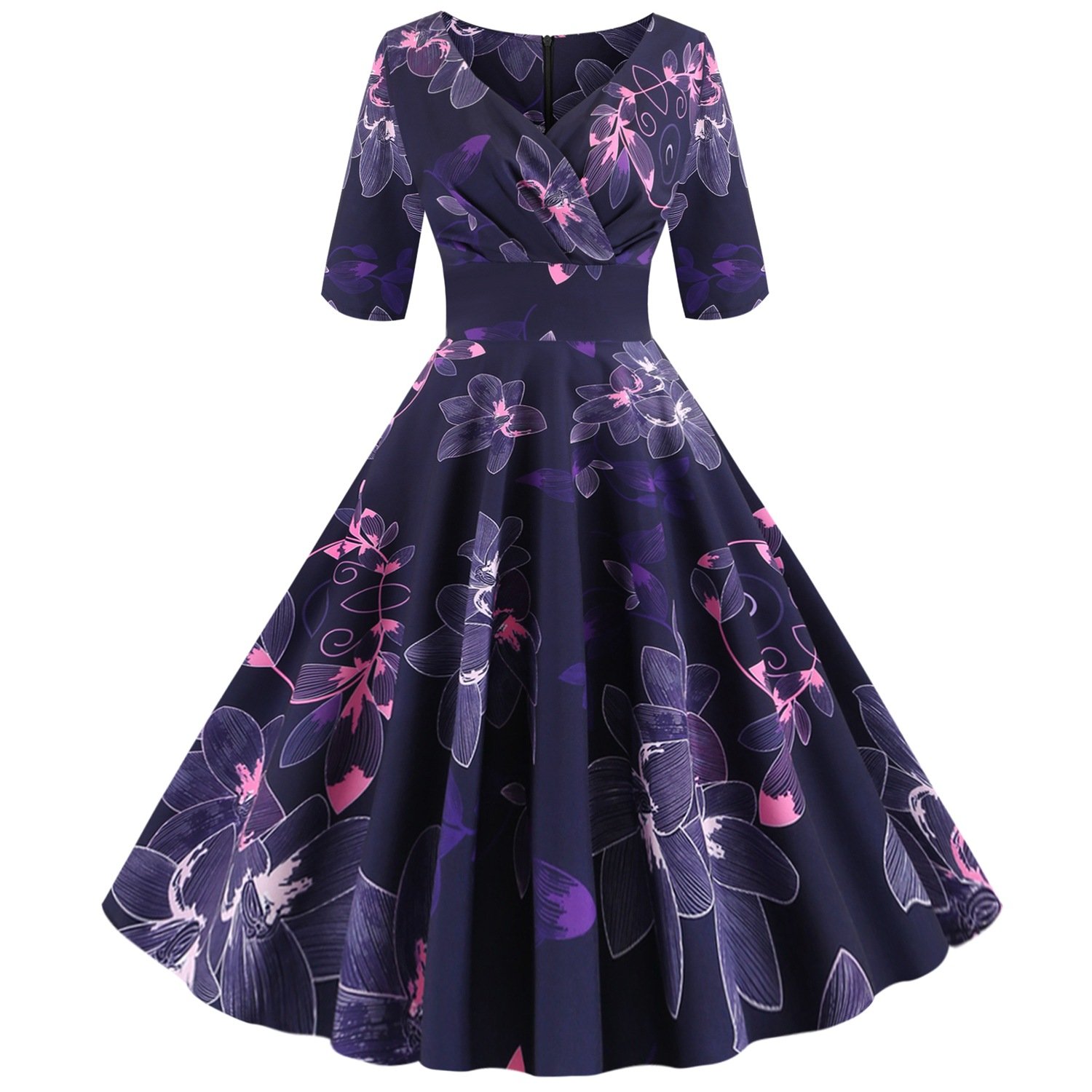 Hepburn Style Vintage Dress