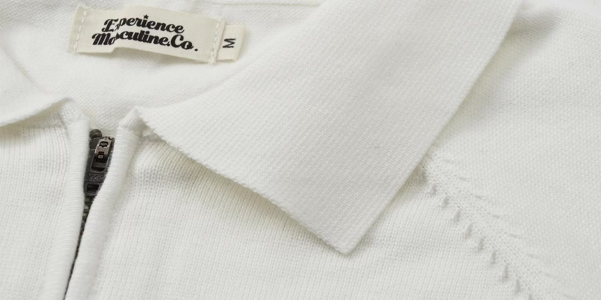 Men's Half Zipper Polo Shirt