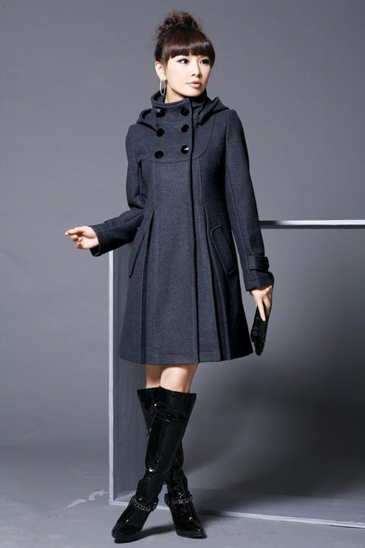 Woolen Coat Back
