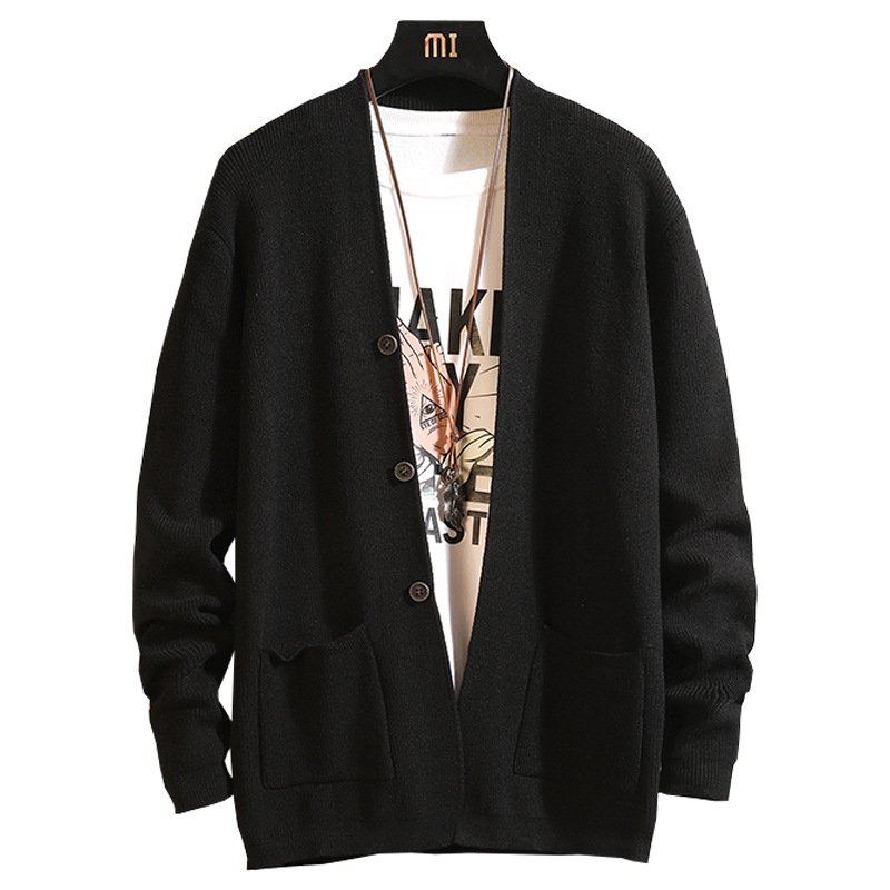 Slim-fit V-neck Sweater Image 1