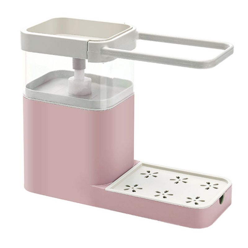 Multifunctional Kitchen Cleaning Combination Rack in use