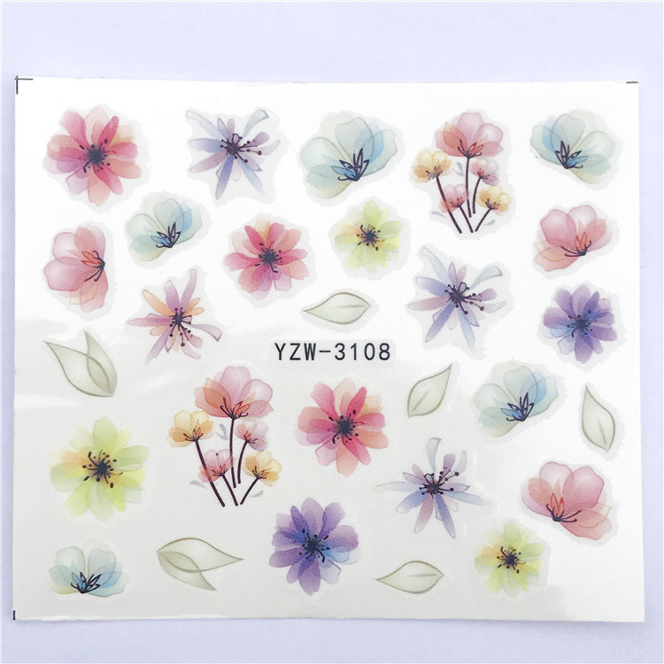 Animal and Plant Nail Stickers
