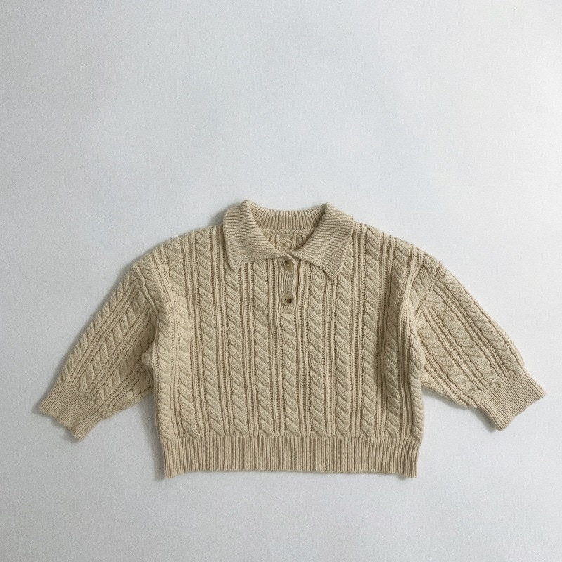 Grey Sweater Back