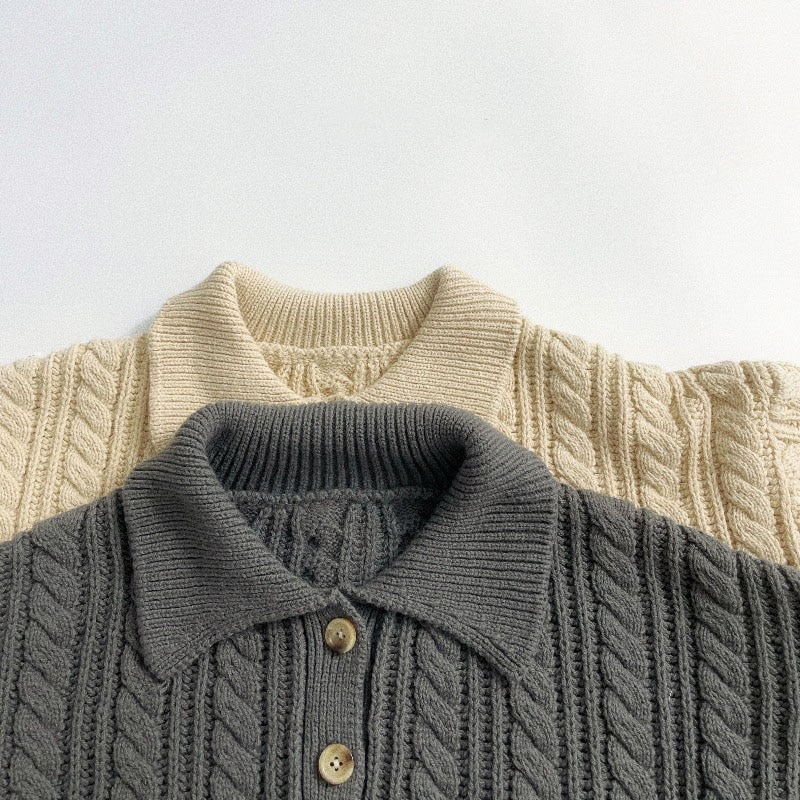 Beige Sweater Back