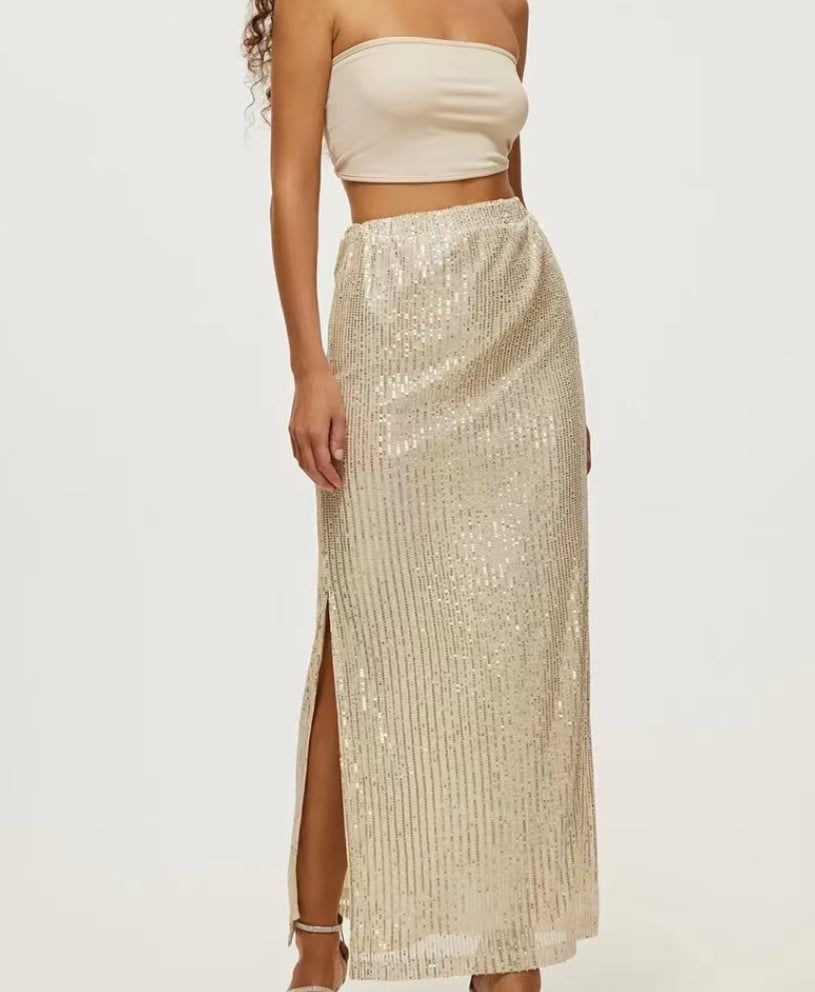 Fashionable Sequins Skirt 2