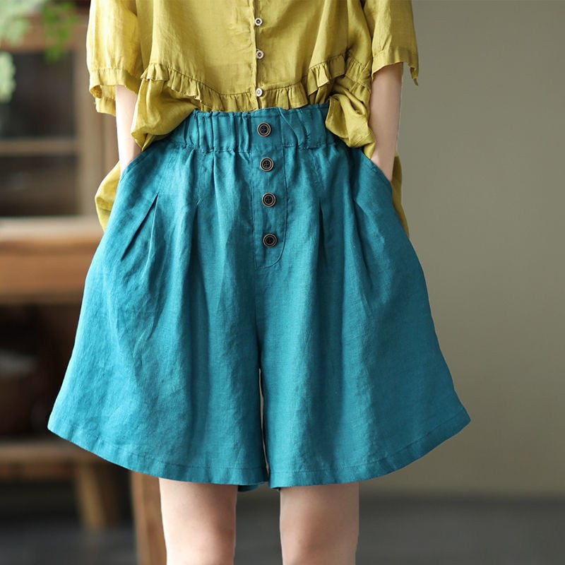 High Waist Casual Shorts