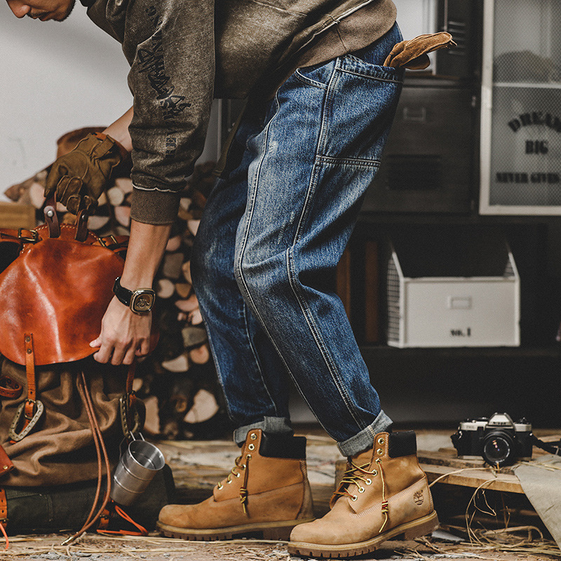 Schwere Retro-Jeans Bild 4