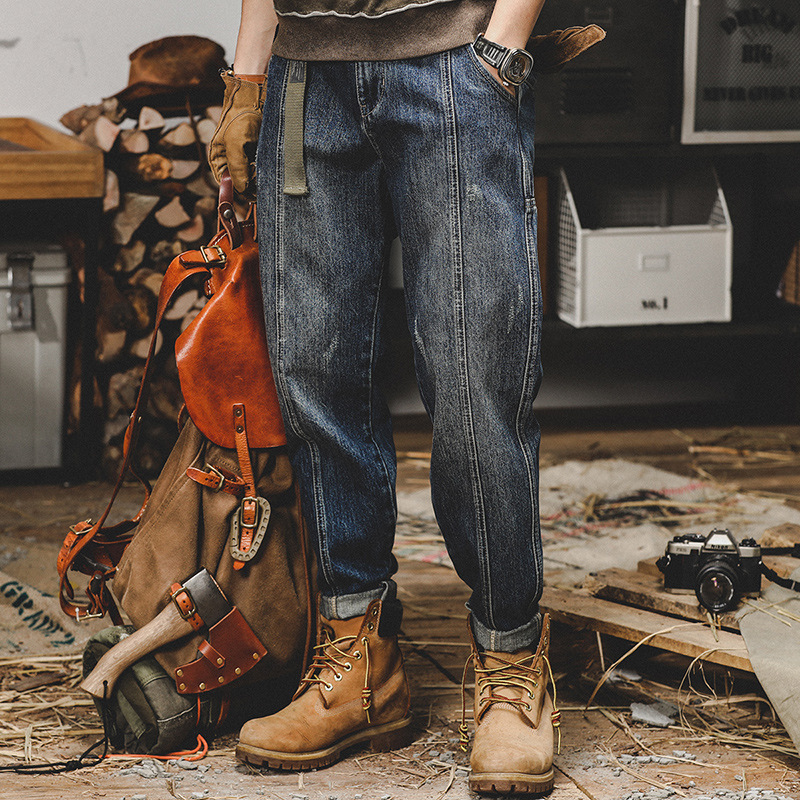 Schwere Retro-Jeans Bild 2