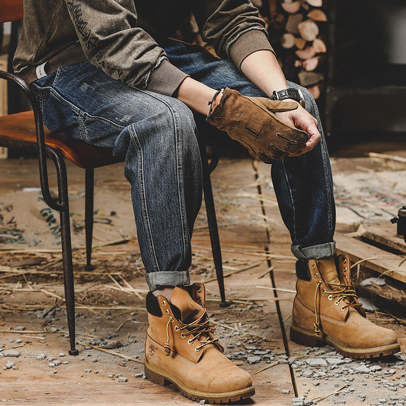 Schwere Retro-Jeans Bild 3