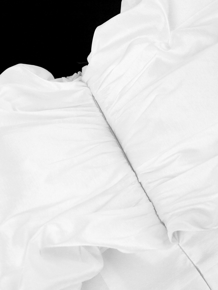 French Plus Size Ruffled Skirt 6